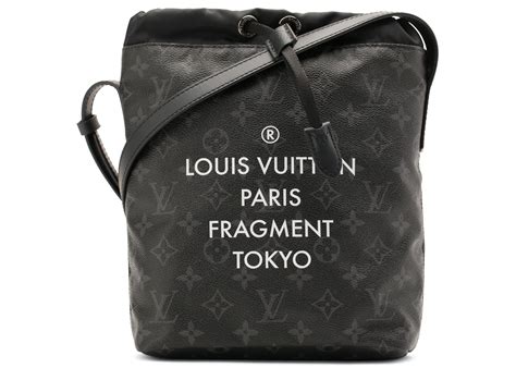 louis vuitton x fragment nano bag monogram eclipse black